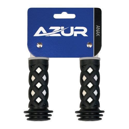 Azur Performance Anak Grip - Black/White - bikes.com.au