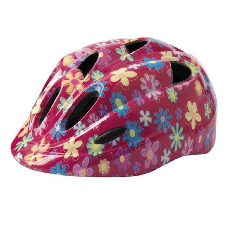 Azur Performance J36 Kids Helmet - Flowers - bikes.com.au