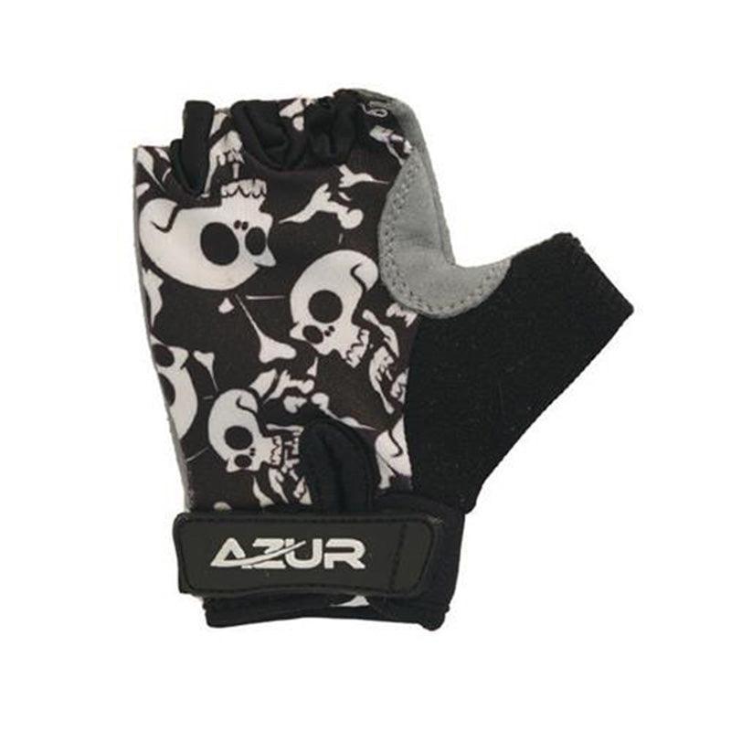 Azur Performance K10 Series Boys Gloves - Skulls - bikes.com.au