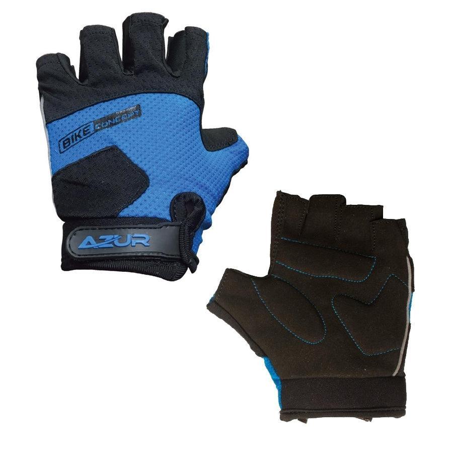 Azur Performance K6 Kids Gloves - Blue - bikes.com.au