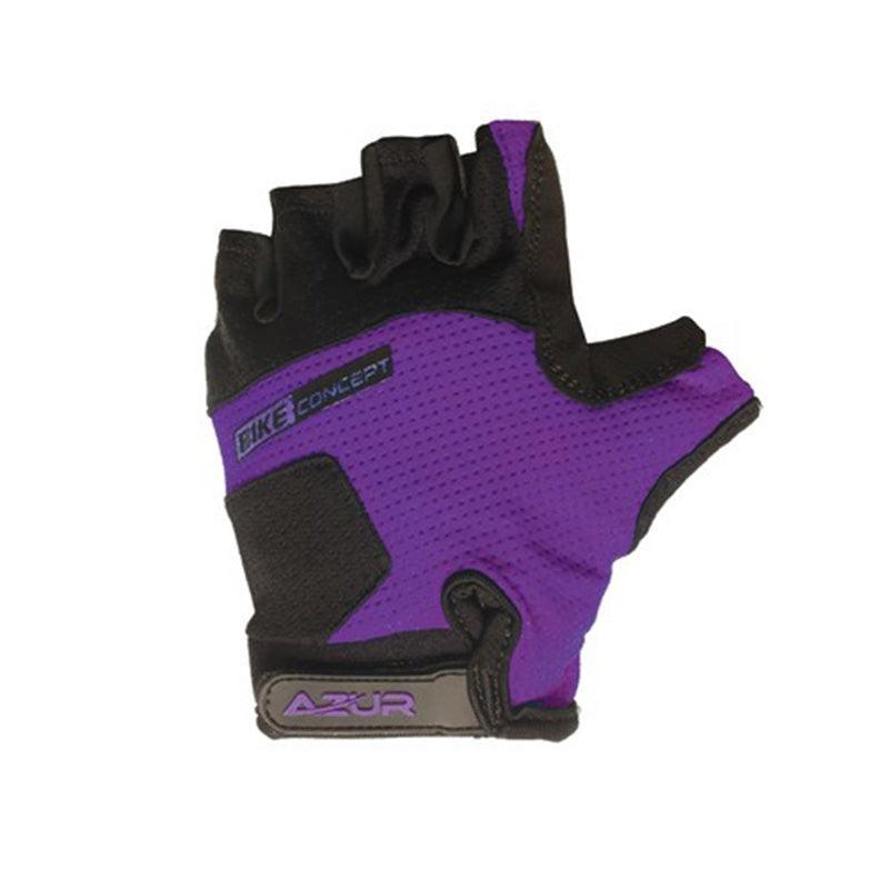 Azur Performance K6 Kids Gloves - Purple - bikes.com.au