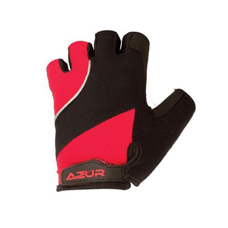 Azur Performance S6 Series Gloves - Red - bikes.com.au