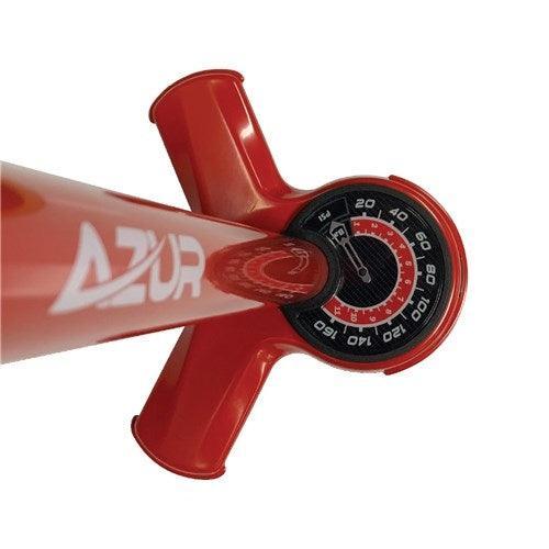 Azur Performance Sirocco Dual Head - Floor Pump - bikes.com.au