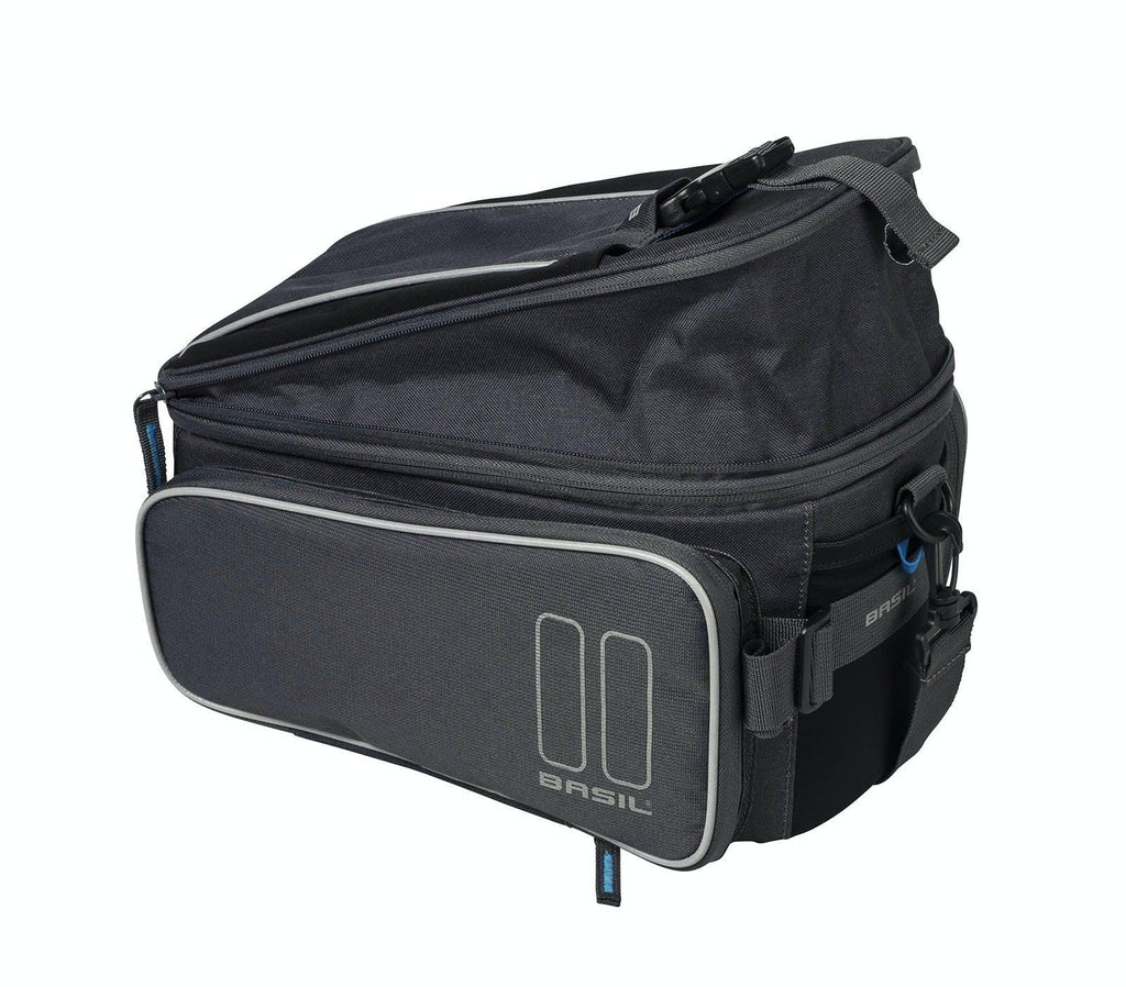 Basil Sport Design 7-15L Trunkbag Carrier Bag - Graphite - bikes.com.au