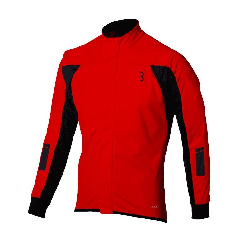 BBB TriGuard Winter Jacket – Red - bikes.com.au