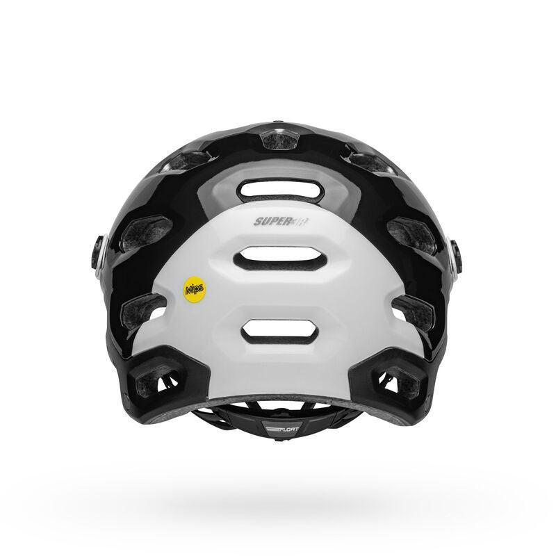 Bell Super 3R (MIPS) MTB Helmet - White / Black - bikes.com.au