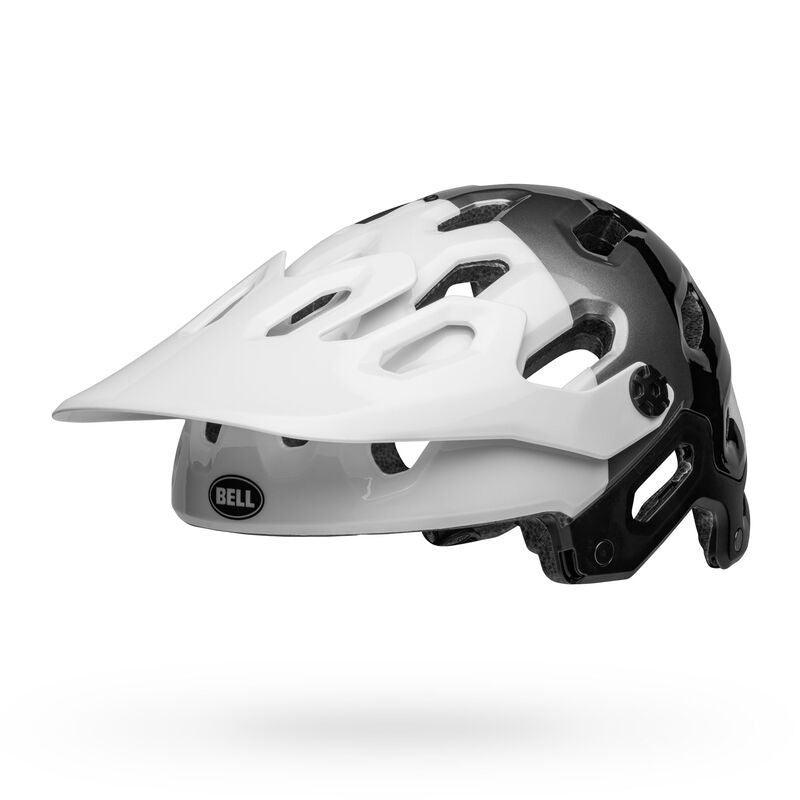 Bell Super 3R (MIPS) MTB Helmet - White / Black - bikes.com.au