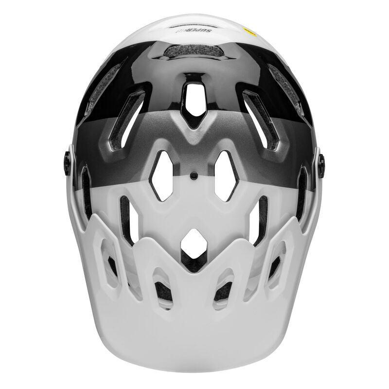 Bell Super 3R (MIPS) MTB Helmet - White / Black - bikes.com.au