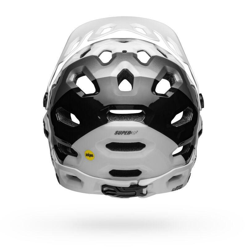 Bell Super 3R (MIPS) MTB Helmet - White / Black - bikes.com.au