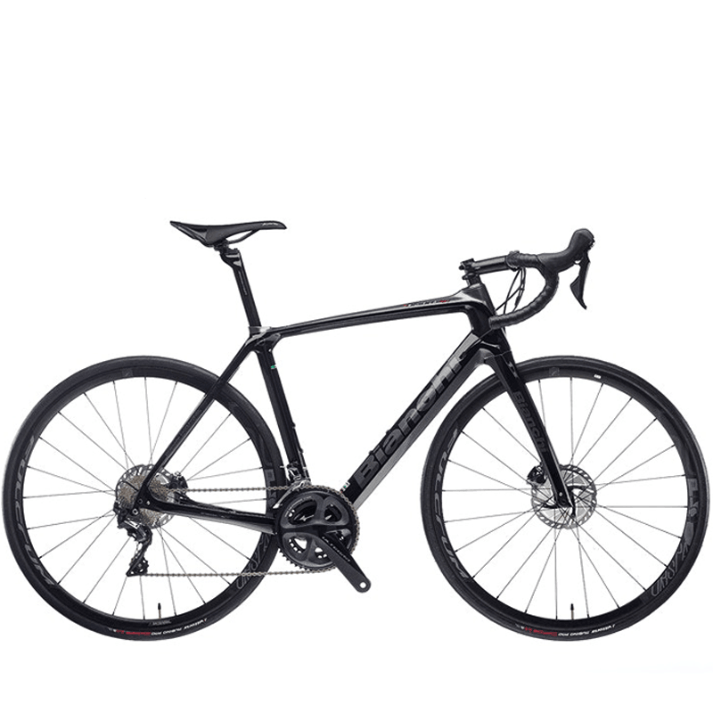 Bianchi Infinito CV Ultegra Disc Road Bike - Black/Graphite Full Glossy - bikes.com.au