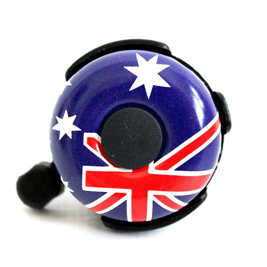 BikeLane Australian Flag Alloy Ring Bell - bikes.com.au