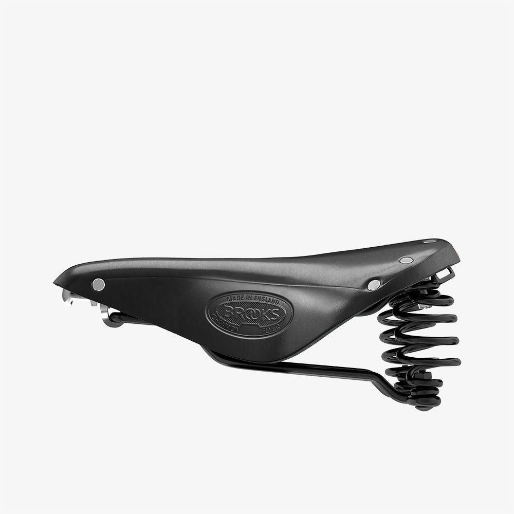 Brooks Flyer Leather Saddle Black – - Main Image
