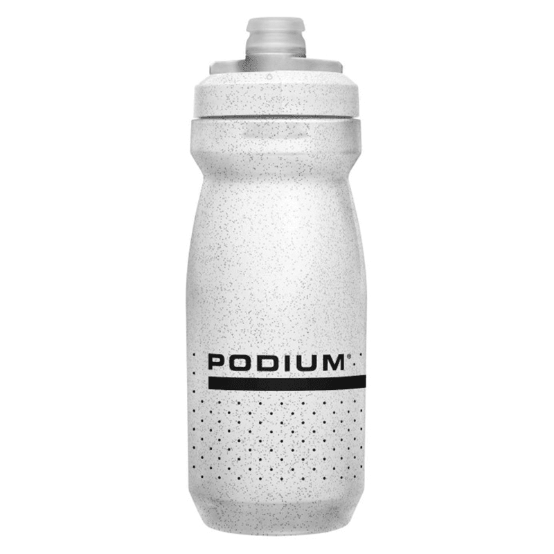 Camelbak Podium 0.6L (21oz) Water Bottle - White Speckle - bikes.com.au