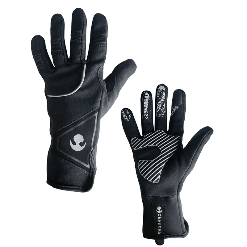 Chaptah Frosty II Gloves - Black - bikes.com.au