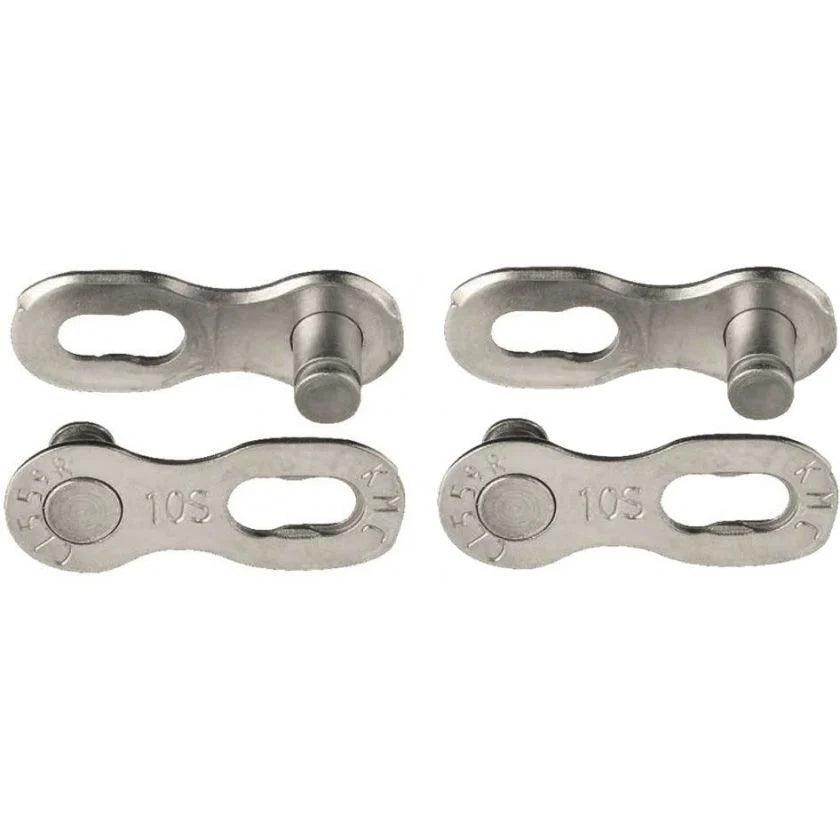 Connecting Link for 10 Speed KMC Chain - Silver - bikes.com.au