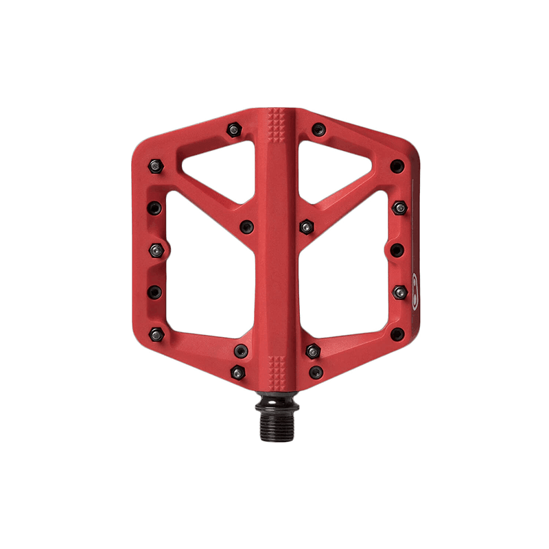 CrankBrothers Stamp 1 Large Pedals – Red - bikes.com.au