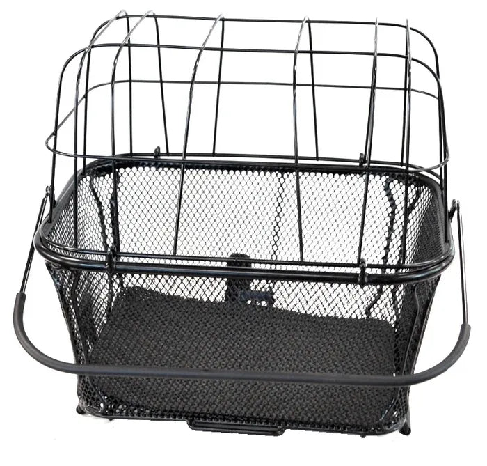 Large Carrier Basket For Dog - Rear - bikes.com.au