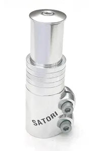 Satori Heads-Up 4 Adaptor for 1 1/8 Steerer Tube - Silver - bikes.com.au