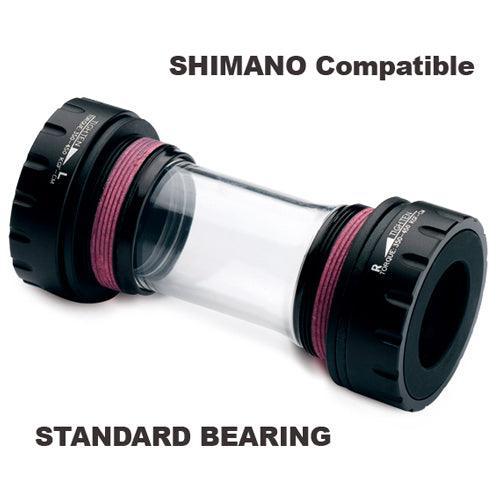 First Components H-TSH Standard Bearing External Bottom Bracket Set - SHIMANO Compatible - bikes.com.au
