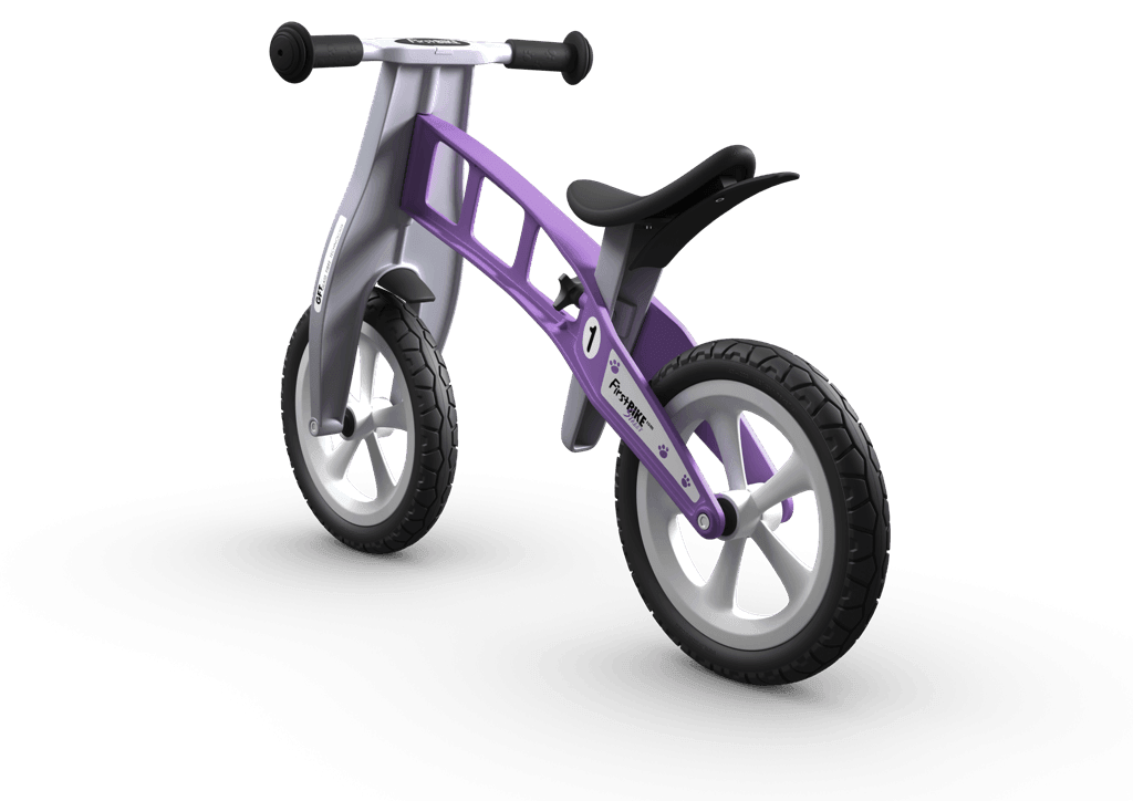 FirstBIKE Basic Balance Bike - Violet - bikes.com.au