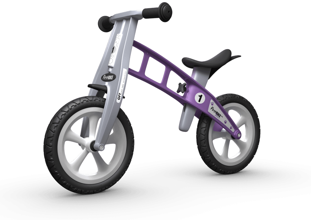 FirstBIKE Basic Balance Bike - Violet - bikes.com.au