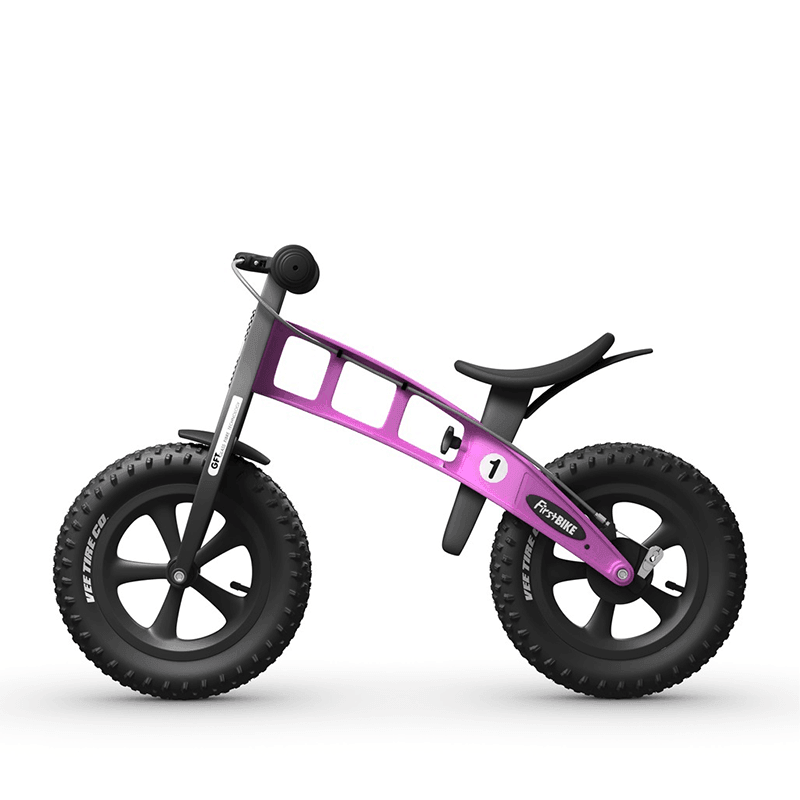 FirstBIKE FAT Cross Balance Bike with Brake Pink bikes