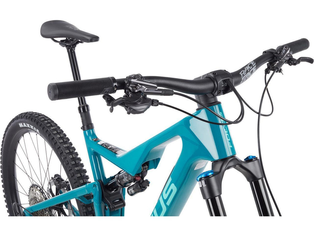 Focus Jam 8.9 Carbon Mountain Bike – Blue Green - bikes.com.au