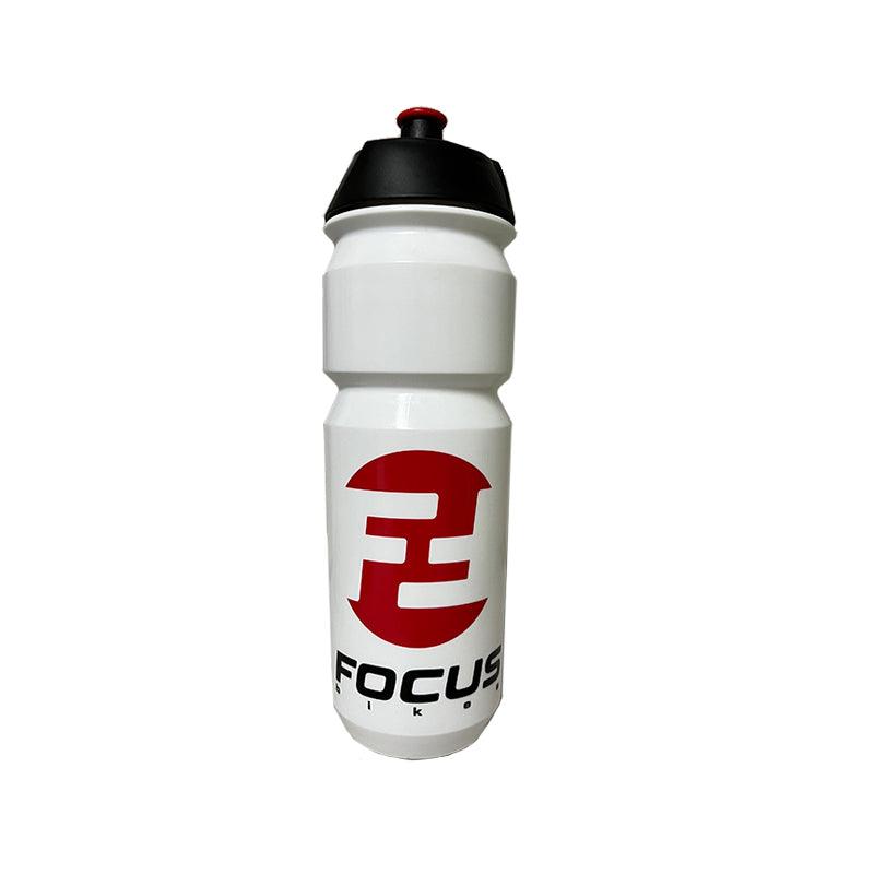 Focus 0.75L Water Bottle - White - bikes.com.au