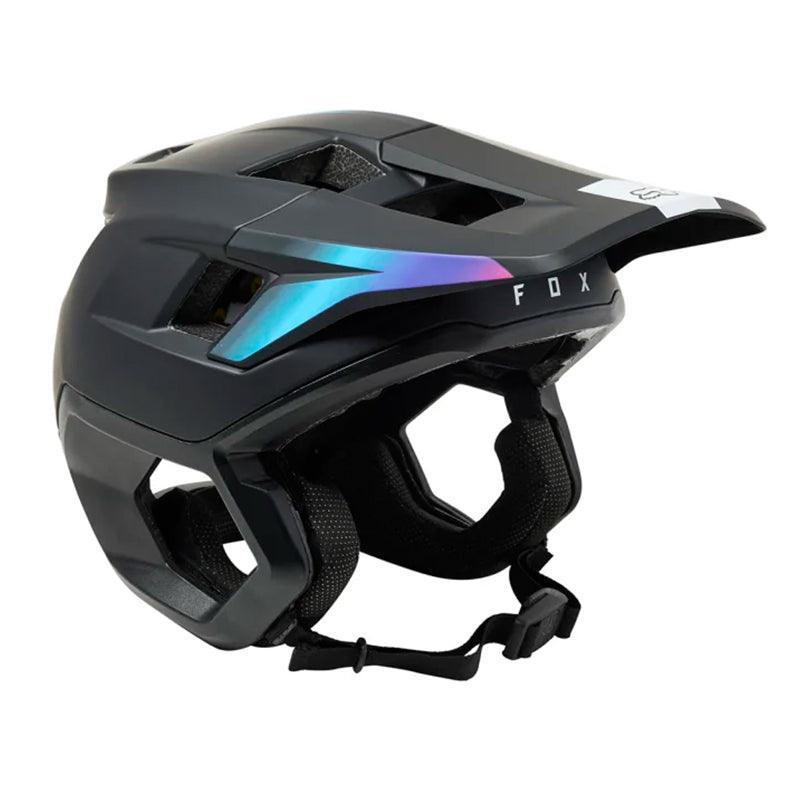 Fox Dropframe Pro RTRN MIPS Helmet - Black/Lunar - bikes.com.au