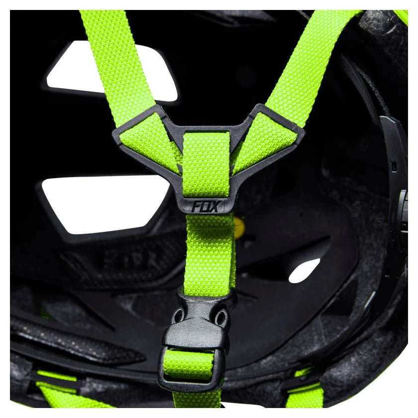 Fox Mainframe MIPS Helmet - Fluro Yellow - bikes.com.au