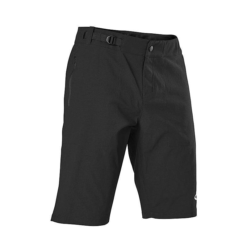 Fox Ranger MTB Shorts w/ Liner - Black - bikes.com.au