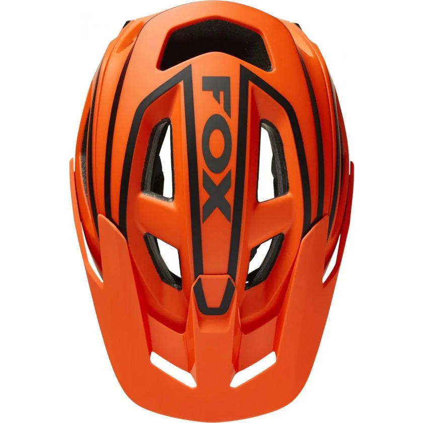 Fox Speedframe Pro DVIDE MIPS Helmet - Fluro Orange - bikes.com.au