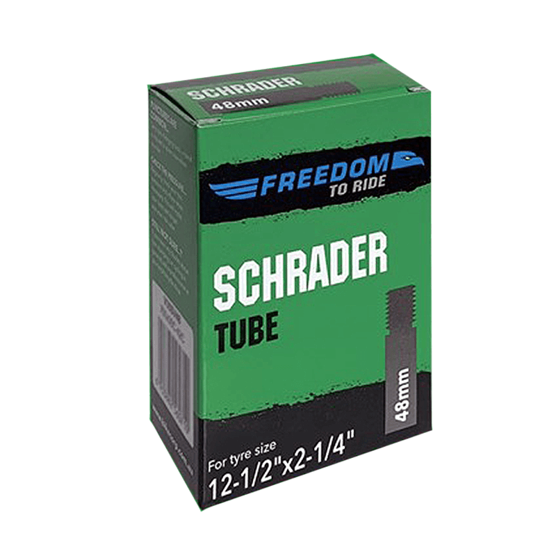 Freedom To Ride - Schrader 12" - 1/2"x 2-1/4" 40mm - bikes.com.au