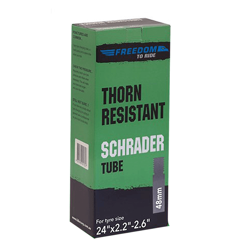 Freedom To Ride - Thorn Resistant Schrader 24" x 2.2"-2.6" 48mm - bikes.com.au