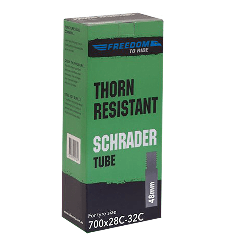 Freedom To Ride - Thorn Resistant Schrader 700 x 28-32C 48mm - bikes.com.au