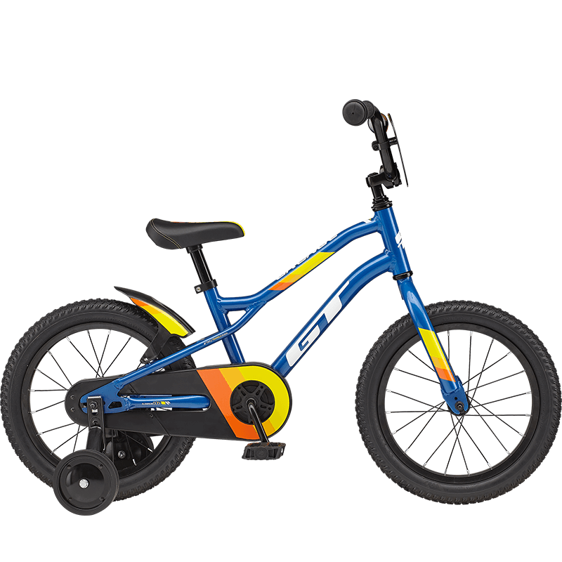 GT Grunge 16" Kids Bike - Gloss Blue - bikes.com.au