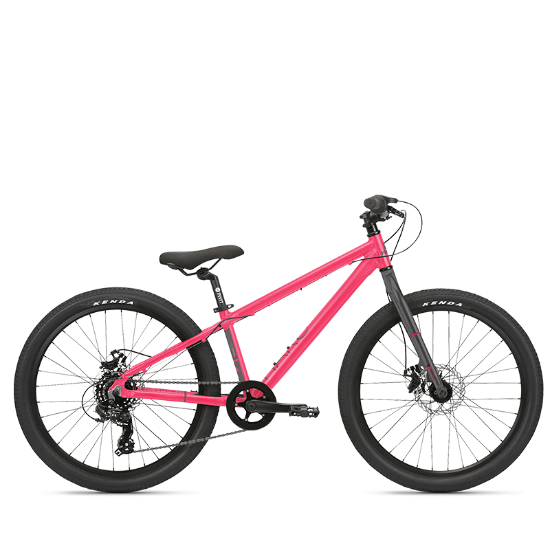 Haro Beasley 24 Kids Mountain Bike - Hot Pink / Charcoal - bikes.com.au