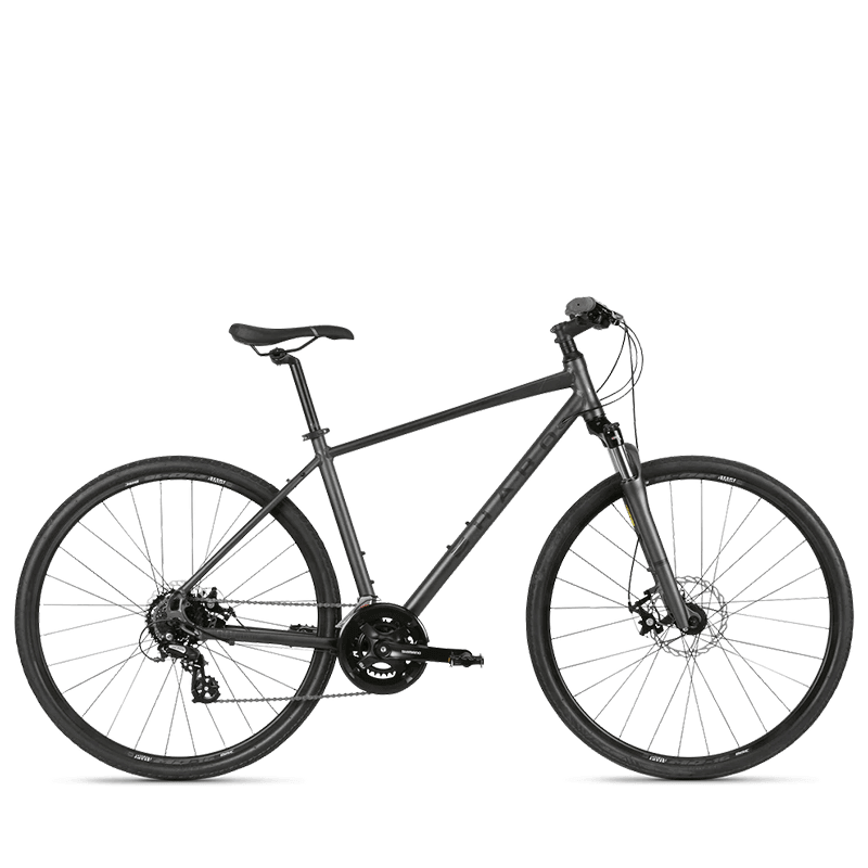 Haro Bridgeport Commuter Bike - Matt Charcoal - bikes.com.au