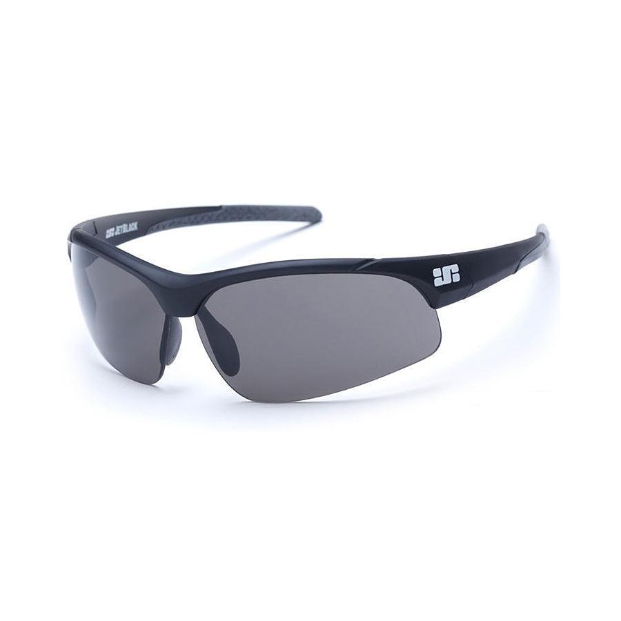 JetBlack Patrol Cycling Sunglasses - Black / Grey - bikes.com.au