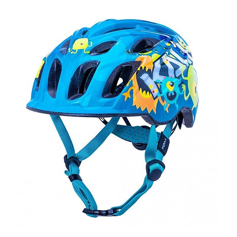KALI Chakra Child Helmet - Monsters Blue - bikes.com.au