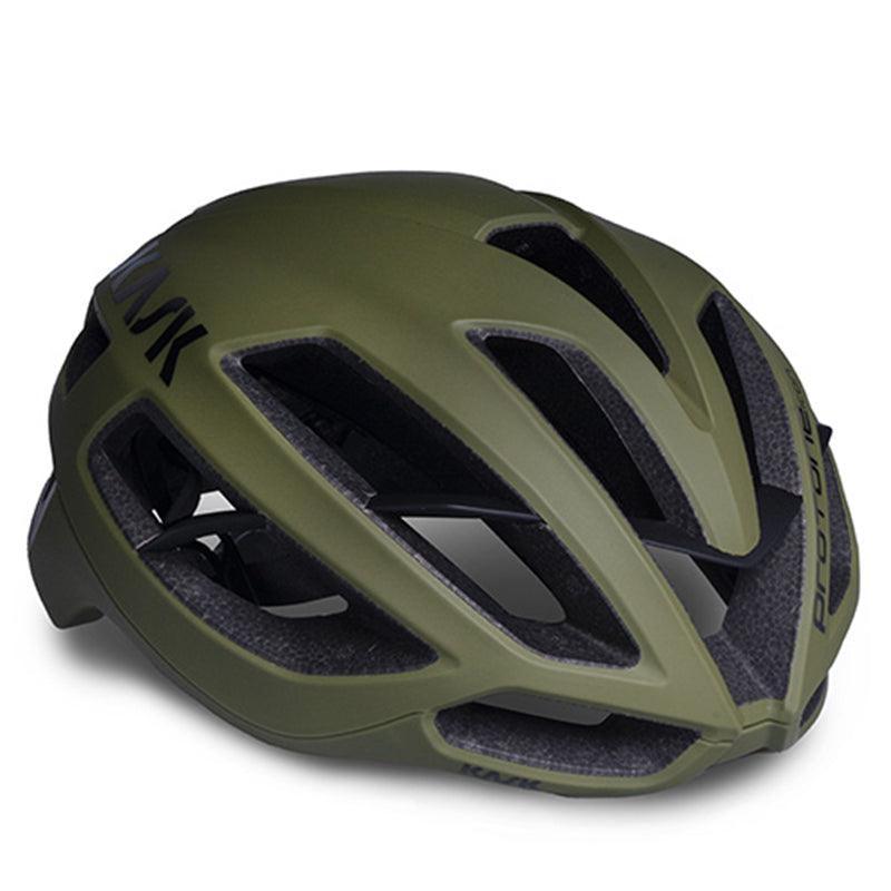 KASK Protone Icon WG11 Road Helmet – Matt Olive Green - bikes.com.au