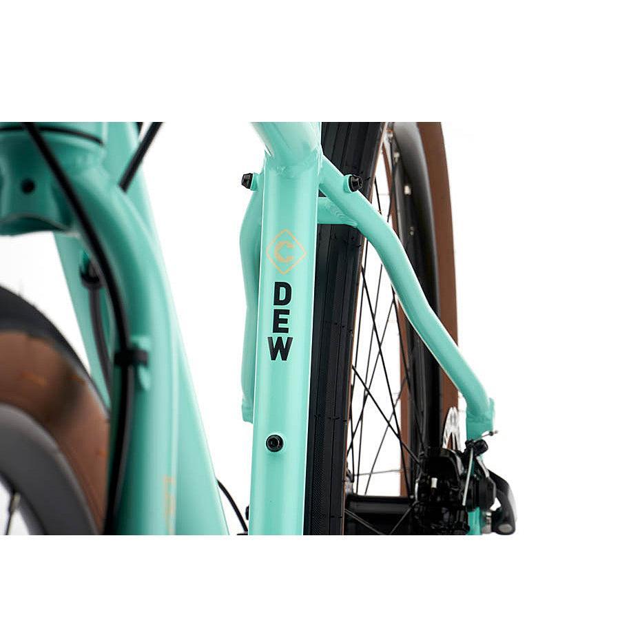Kona Dew Commuter Bike – Green - bikes.com.au