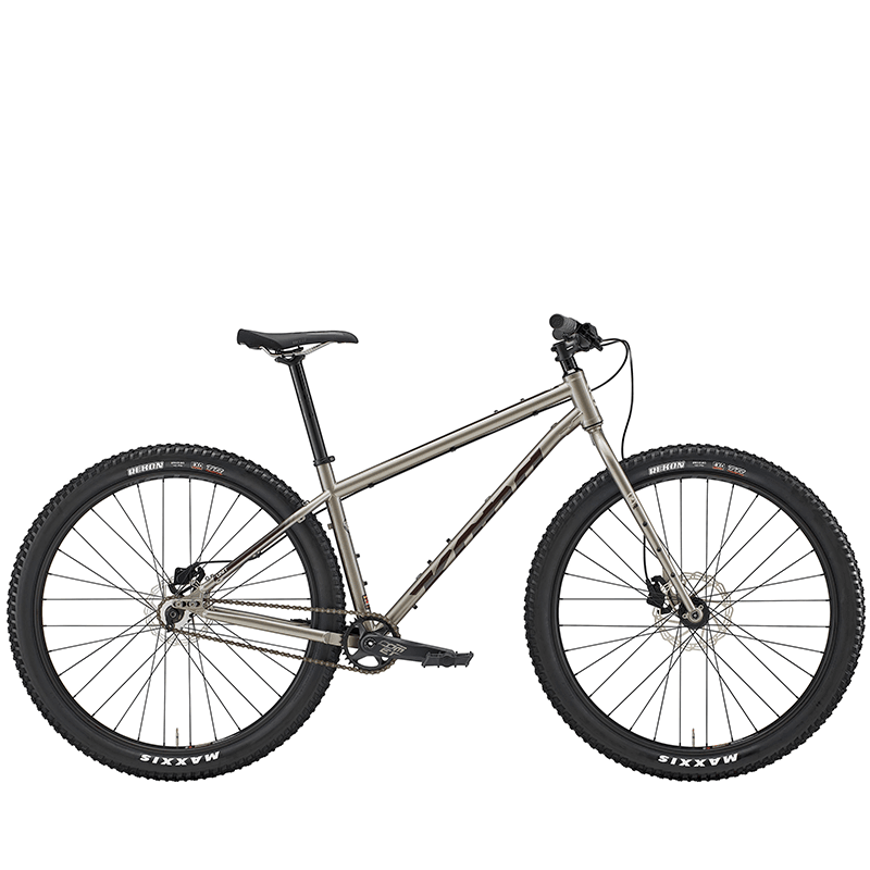 Kona Unit Mountain Bike - Gloss Metallic Grey - bikes.com.au