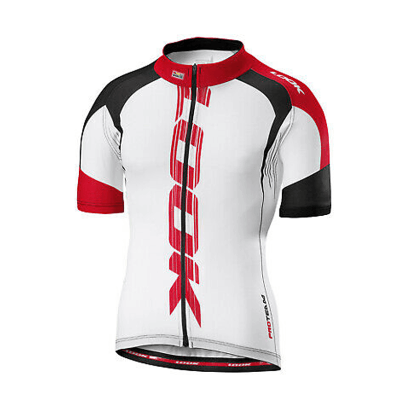 LOOK Pro Team Jersey - White / Red - bikes.com.au