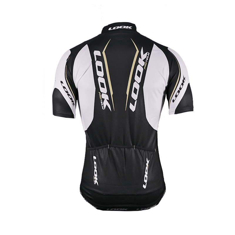 LOOK Pro Team Short Sleeve Jersey – Black / Gold - bikes.com.au