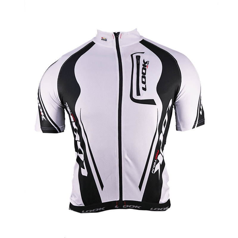 LOOK Pro Team Short Sleeve Jersey – White - bikes.com.au