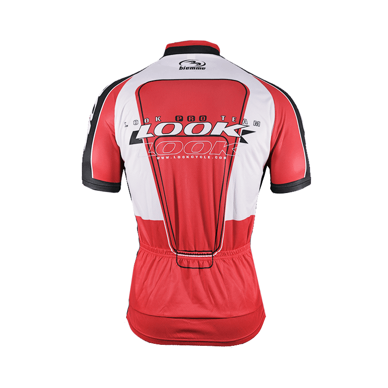 LOOK Short Sleeve Jersey - Red - bikes.com.au