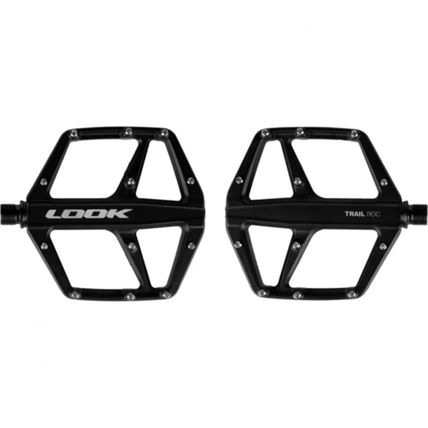 LOOK Trail Roc Platform Pedals Black - bikes.com.au