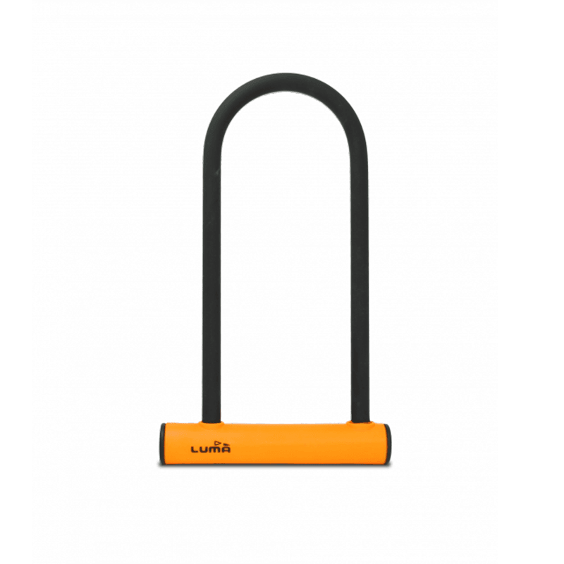 Luma U Lock - Orange - bikes.com.au