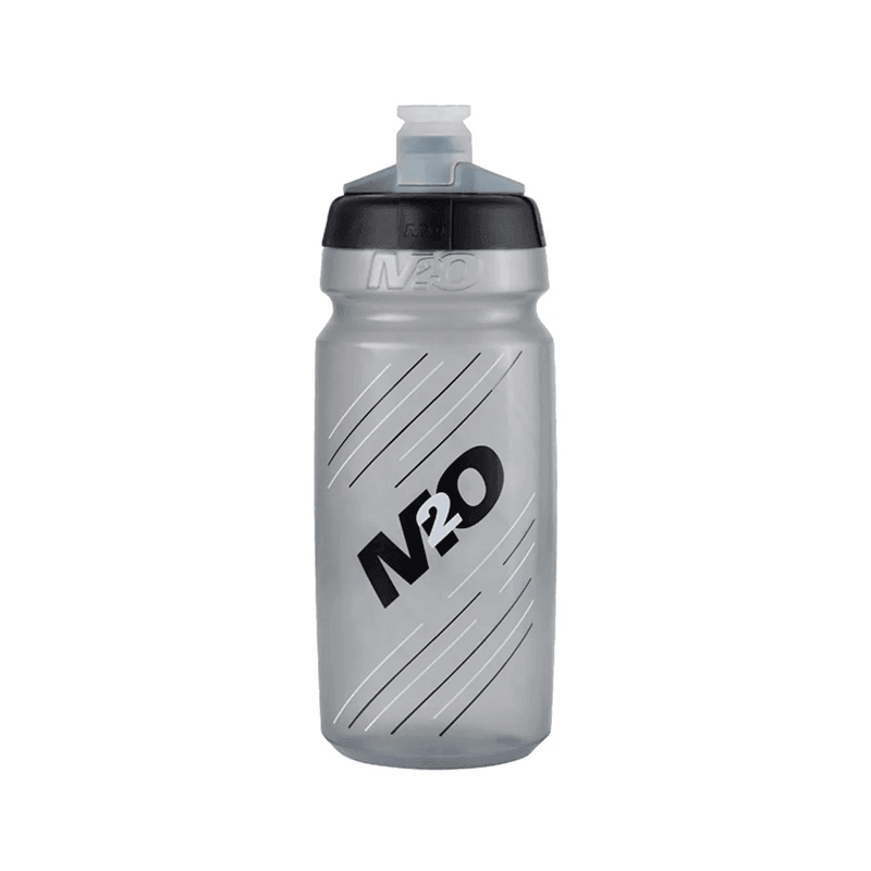 M2O Pilot Water Bottle 620mL - Smoke/Black - bikes.com.au